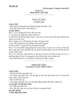 giáo án Lớp 3 tuần 2 năm học 2015 2016 theo mô hình trường học mới vnen Tuần 32   VNEN