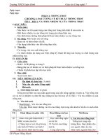 giáo án môn công nghệ lớp 7