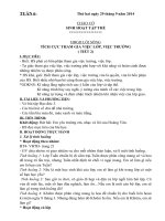 giáo án Lớp 3 tuần 2 năm học 2015 2016 theo mô hình trường học mới vnen Tuần 6   VNEN