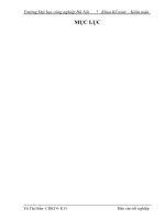 Thực trạng công tác kế toán tại Công ty TNHH Thương mại và Dịch vụ NaNa