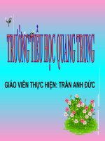 bài giảng tập đọc 5 tuần sắc màu em yêu