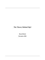 MP3 Compress algorithm