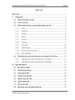 Xây dựng luận chứng kỹ thuật cho nhà máy sữa