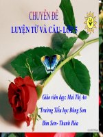 bài giảng luyện từ và câu lớp 5   câu ghép