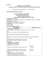 giáo án lớp 4 tuổi 