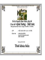 kế hoạch thực hiện chủ đề quê hương   đất nước   bác hồ 