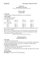 giáo án Lớp 3 tuần 2 năm học 2015 2016 theo mô hình trường học mới vnen Tuần 23   VNEN