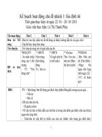 giáo án chủ điểm gia đình 