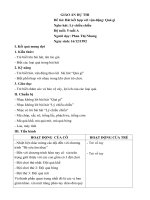 giáo án hát vận động vê quả 