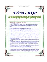 Tổng hợp các văn bản tài liệu ôn tập thi tuyển công chức ngành Kho bạc nhà nước
