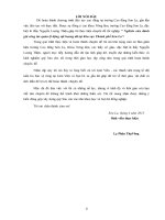 Nghiên cứu đánh giá công tác quản lý động vật hoang dã tại khu vực thành phố sơn la 