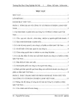 Báo cáo thực tập: TỔ CHỨC QUẢN LÝ CÔNG TÁC KẾ TOÁN CỦA CÔNG TY  CỔ PHẦN CƠ ĐIỆN LẠNH VIỆT NAM