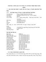 đề tài thực tập tình hình quản trị nhân lực tại công ty cổ phần nhiệt điện Ninh Bình