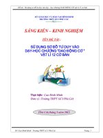 SKKN  sơ đồ tư DUY vật lí 12