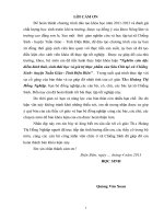 Nghiên cứu đặc điểm hình thái, sinh thái học và giá trị thực phẩm của sâu chít tại xã chiềng sinh   huyện tuần giáo   tỉnh điện biên 