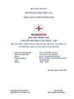 thực trạng quản trị nhân lực tại công ty cổ phần du lịch và xây dựng nam thanh