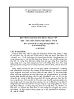 Nghiên cứu phương pháp bảo quản và xử lý nảy mầm cho hạt trám trắng (canarium album raeusch) tại trường cao đẳng sơn la 