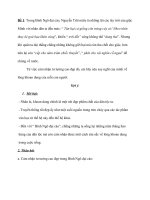 TUYỂN CHỌN ĐỀ THI HỌC SINH GIỎI MÔN NGỮ VĂN 9 HAY