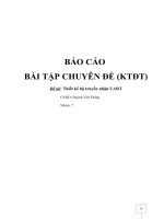 Thiết kế bộ truyền nhận UART