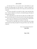 Đánh giá hiện trạng sử dụng đất nông nghiệp xã sam kha   huyện sốp cộp   tỉnh sơn la 