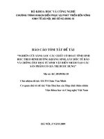 Nghiên cứu sàng lọc các chất có hoạt tính sinh học theo định hướng kháng sinh, gây độc tế bào và chống ôxy hoá từ sinh vật biển nhằm tạo các sản phẩm có giá trị dược dụng (tóm tắt + toàn văn)