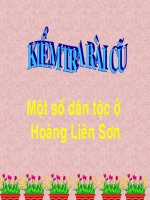 bài giảng địa lý lớp 4 Bài 3 hoạt dộng sản xuất của nguoiwf dao ở hoàng liên sơn