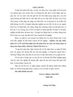 Nghiên cứu đặc điểm phân bố và đề xuất biện pháp bảo tồn phát triển các loại côn trùng được sử dụng làm thực phẩm chính tại thành phố sơn la 