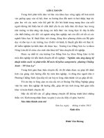 Nghiên cứu ứng dụng kĩ thuật nhân nuôi và phát triển dế mèn (gryllus capestris) phường chiềng sinh   TP sơn la 