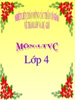 giáo án luyện từ và câu lớp 4 bài vị ngữ trong câu kể ai thế nào