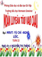 bài giảng luyện từ và câu lớp 4 bài ý chí nghị lực
