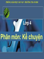 bài giảng kể chuyện lớp 4  kể chuyện được chứng kiến tham gia