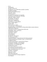 Vocabulary for contracts