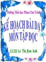 bài giảng tập đọc 4 ba cá bống