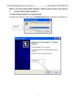 SỬ DỤNG PHẦN MỀM GRAPH4.3 TRONG SOẠN GIẢNG GIẢI TÍCH 12