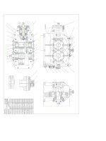 Đồ án chi tiết máyHộp giảm tốc nón trụ