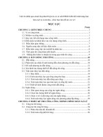 Thiết kế tổ chức thi công hồ chứa nước sông sắt