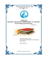 Giáo án người cầm quyền khôi phục uy quyền ( trích những người khốn khổ   )