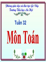 bài giảng toán lớp 4 ôn tập về phân số