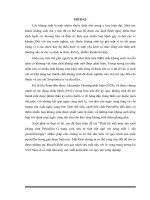 Đồ án thiết kế nhà máy sản xuất dược phẩm