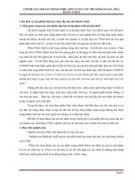 Chuỗi giá trị sản phẩm thịt lợn cung cấp cho khách sạn, nhà hàng ở huế