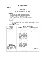 Giáo án TOÁN lớp 5: Cộng hai số thập phân.