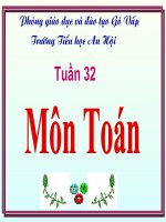 bài giảng toán lớp 4 ôn tập về phân só