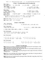 30 dạng toán bồi dưỡng học sinh giỏi lớp 4