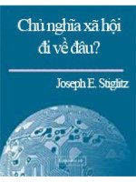 chủ nghĩa xã hội đi về đâu_ - Joseph E. Stiglitz