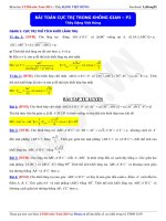 Bài giảng 10 một số bài toán về cực trị thể tích phần 2