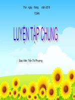 bài giảng toán lớp 4 luyện tập cung