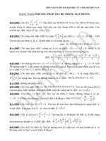 bài tập phương pháp toạ độ trong mặt phẳng