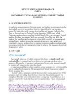 CHUYÊN ĐỀ  MÔN TIẾNG ANH