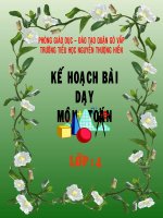 bài giảng toán lớp 4 ứng dụng của tỷ lệ bản đồ