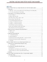 Đồ án Thiết kế điện tử công suất điều khiển đóng mở van SCR